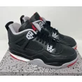 thumbnail image 1 of Ni - ke Air Jordan 4 Retro Bred Reimagined (GS) Youth Shoes FQ8213-006 Size 7Y, 1 of 5