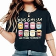 thumbnail image 2 of Jesus ls My Jam, Christian Shirt, ChristianGift,JESUS Christ Shirt,Gift For Christian,FunnyJesus Shirt.ChristianMoM tee, 2 of 8