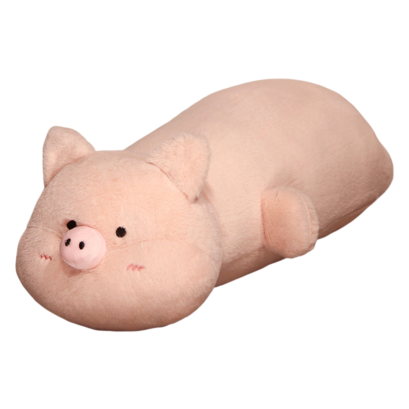 Cute Animal Plush Pillows - Lying Down Pig, Rabbit, Fox, and Dog Plushies  as Sofa Companions and Cushions - Stuffed Cartoon Animal Dolls as  Children's