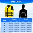 thumbnail image 5 of Gogokids Life Jacket Swim Vest for Adult Women men,Foldable Buoyancy Vest with Dual Buckle,Float Jacket for Boating,Kayaking,Swimming,Paddle and Fishing, 5 of 10