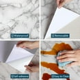thumbnail image 6 of Thick Waterproof Pvc Imitation Marble Pattern Stickers Modern Vinyl Self Adhesive Wallpaper Renovation Of Furniture Stove Top, 6 of 10