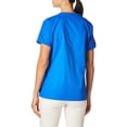 thumbnail image 1 of KOI Women's Nicole Super Comfy Pullover Style Scrub Top with Rib Trim, Royal, 2X-Large, 1 of 2