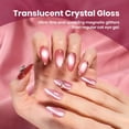 thumbnail image 3 of Set de esmaltes de uñas en gel Beetles Cat Eye, 6 colores, porcelana brillante, 3 of 8