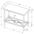 thumbnail image 4 of Home Square 12" Accent End Table in Dark Taupe and Black - Set of 2, 4 of 4