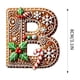 thumbnail image 3 of Xihbxyly Adornos Navideños con Letras, Decoración Personalizada Diy, Material Acrílico Resistente, Símbolos Navideños Brillantes, Decoración Navideña Versátil, Perfectos para Árboles, Coronas y Más,, 3 of 4