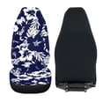 thumbnail image 6 of XYZCANDO Floral Tropical Leaves Car Seat Covers Set of 2 Removable Front Seat Cover Automotive Car Interior car Front Seats, Decorative Interior Decor Truck SUV, 6 of 10
