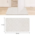 thumbnail image 6 of Multi-Functional Grey Geometric Indoor Door Mat - Absorbent, Dirt Resistant, Anti-Slip - Low Profile for Entryway, Kitchen, Bathroom in High Traffic Areas, 6 of 6
