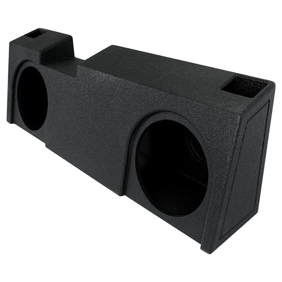 QBOMB Crew Cab & Double Cab 19-UP Double 10 Woofer Vide Boîte pour Chevy & GMC