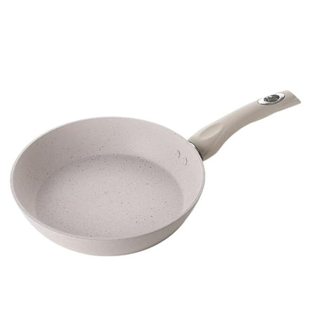 

Frying Pan Skillet Egg Omelet Frypan Round Nonstick Aluminum Pans 20cm/24cm Beige 24cm