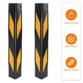 thumbnail image 2 of Protectores de pared (2 unidades): protectores de esquinas de goma de alta visibilidad para estacionamientos y almacenes con características de seguridad reflectantes., 2 of 8