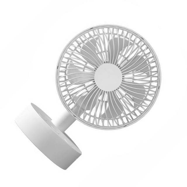 Maytalsory Low Noise Desk Fan Energy-efficient Easy To Clean White Energy-saving Table Fan No Battery F7-2