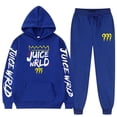 thumbnail image 4 of Nuevo rapero Juice Wrld mismo estilo sudadera traje suelto para hombres y mujeres Sudadera con capucha + pantalones de chándal, 4 of 5