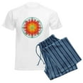 thumbnail image 6 of CafePress - Internal Sun Men's Light Pajamas - Men's Light Loose Fit Cotton Pajama Set, 6 of 7