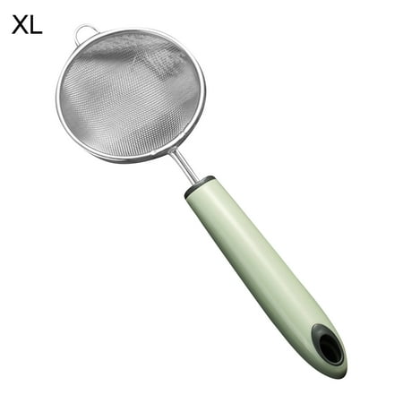 

Meizhencang Skimmer Spoon Food Grade Rust-proof Stainless Steel Hot Pot Strainer Mesh Scoop Mini Gadget for Home