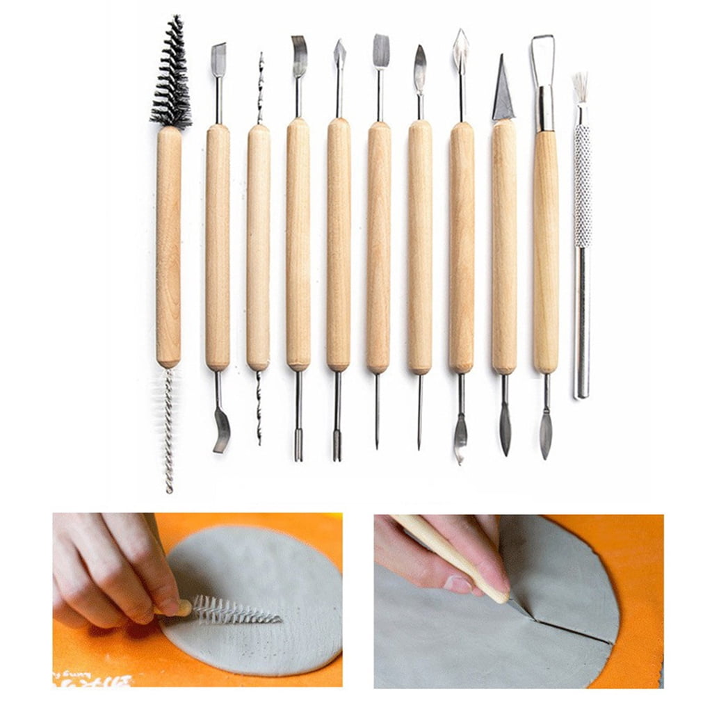JZROCKER 57pcs/Set Clay Sculpting Tools Set for DIY Art Crafts Jewelry Making