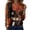 Orange-A-50708aa, variant on Trgacdwlo Halloween Oversized Sweatshirt for Women Vintage Ghost Pattern Long Sleeve Women's Tunics Spooky Season Fall Pullover Tops