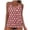 Pink, variant on CLOISE Women Swimsuits 2 Piece Tankini Swimwear with Shorts Print Bathing Suit Vacation Beachwear Orange S
