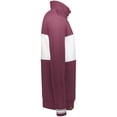 thumbnail image 4 of Holloway Sportswear S All-American Pullover Maroon Heather/White 229565, 4 of 5
