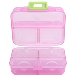 Organizer Case,Portable Pill Organizer Storage Weekly Pills Case Medicine Container Optimal Efficiency