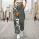 thumbnail image 1 of WILLBEST Pantalones Casuales Para Mujer, Cómodos Pantalones Deportivos Con Estampado de Halloween, Pantalones Deportivos Suaves Con Cintura Elástica Para Uso Diario, Ideales Para Relajación y Ocio., 1 of 3