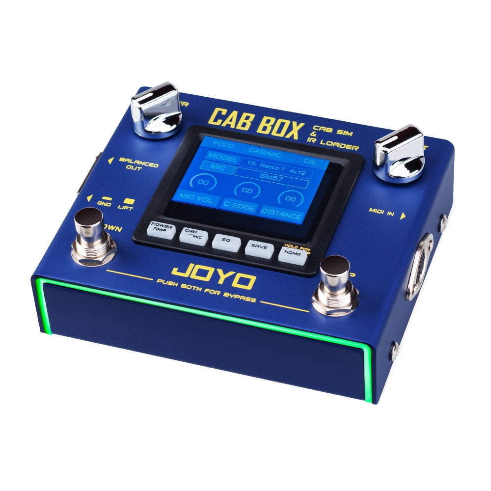JOYO R-08 IR Loading & Cabinet Modeling Guitar Pedal Amp Simulator Multi Modes Pedal