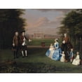 thumbnail image 3 of Arthur Devis 14x12 Black Modern Framed Museum Art Print Titled - Robert Gwillym of Atherton and His Family (1745 - 1747), 3 of 5