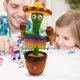 thumbnail image 4 of Cactus Electric Music Dancing Twisting Plush Doll Kids Acompañar Juguete (J), 4 of 6