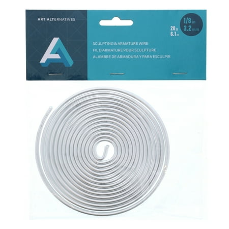 UPC: 0082435173122 | Art Alternatives Sculpting & Armature Wire 1/8 x 20 ft.