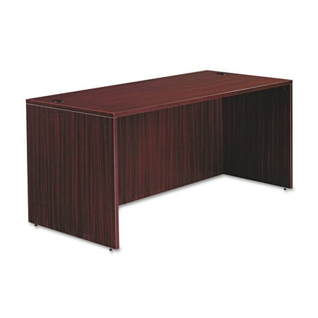 Alera Alera Valencia Series Straight Front Desk Shell,65w x 29 1/2d x 29 5/8h,Mahogany