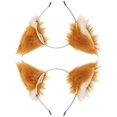 thumbnail image 5 of Headbands Girls Cute Headband For Cosplay Party Fox Ears Shape Plush Material 2Pcs, 5 of 5