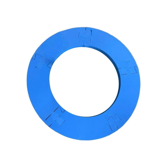 AMLESO Board Wall Protector Professional Backing Splicing for Home Office Blue