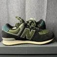 thumbnail image 3 of New Balance 574 Black Green Kids Shoes Size 4 New In Box U574KBG, 3 of 6