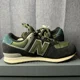 thumbnail image 3 of New Balance 574 Black Green Kids Shoes Size 4 New In Box U574KBG, 3 of 6