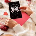 thumbnail image 4 of Tarjeta de San Valentín RollupJoy Funny Space for Him Her, 4 of 8