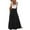 Black, variant on Zeagoo Women's Skirts with Pockets Flowy A Line Skirts for Womens 2025 Casual Maxi Skirts High Waisted Skirts for Women Tiered Skirts
