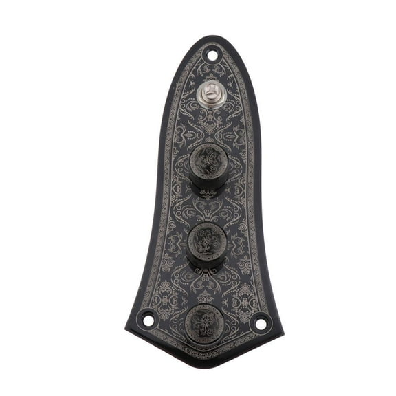 Durable Iron Control Plate with Knobs Switch for Bass