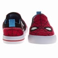 thumbnail image 5 of Marvel Spider-Man Boys Slip On Canvas Sneakers (Big Kid), Red, Size: 1, 5 of 7