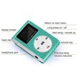 thumbnail image 4 of Christmas Gifts Liweisiy Portable Mp3 Player, Mini Usb Lcd Screen Mp3 Card Support Sports Music Player D5726 Green, 4 of 7
