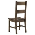 thumbnail image 4 of Coleman Dining Side Chair Rustic Golden Brown (Set of 2), 4 of 6