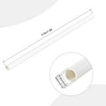 thumbnail image 2 of Uxcell Tuyau Rond Rigide Blanc Haute Résistance pour Eau 0.63 x 0.79, 2 of 6