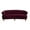 Burgundy, variant on Maklaine Contemporary 84" Tufted Sofa in Burgundy Velvet