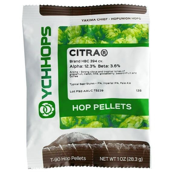 Citra Pellet Hops 1 oz.