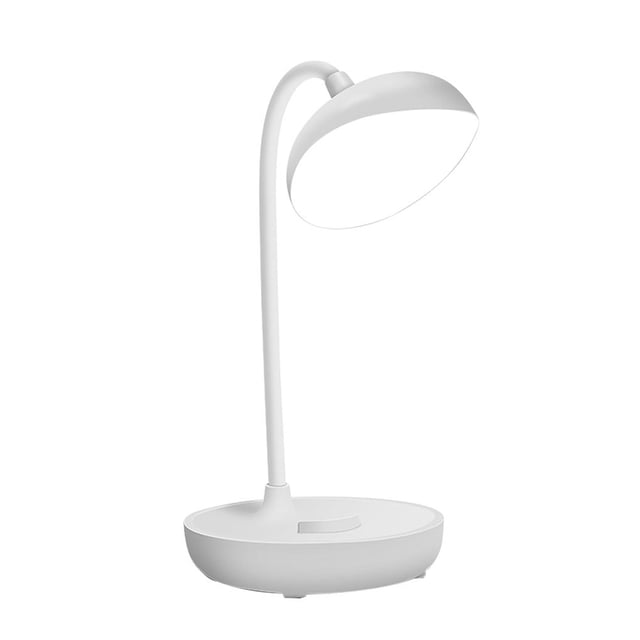 Naiovety Lámpara de LED, lámpara de manguera de brillo ajustable, lámpara de lectura de escritorio recargable de 1250mAh con soporte para Iluminación y accesorios Naiovety HA014613-00