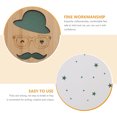 thumbnail image 3 of PAMINGONO fathers day wood Greeting Card for Father Brown Classic Design 1Set, 3 of 6