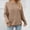 #1 Khaki, variant on Womens Ribbed Knit Sweater Hoodie Fall Winter Lightweight Long Sleeve Drawstring Hooded Sweatshirt Textured Knit Loose Pullover Sweater with Kangaroo Pocket