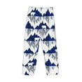 thumbnail image 3 of Lsque Cartoon Iceberg Polar Bear Print Men's Pajama Pants, Lounge Pant - Comfortable Home Wear,Elastic Waistband, Stylish Design-Medium, 3 of 9