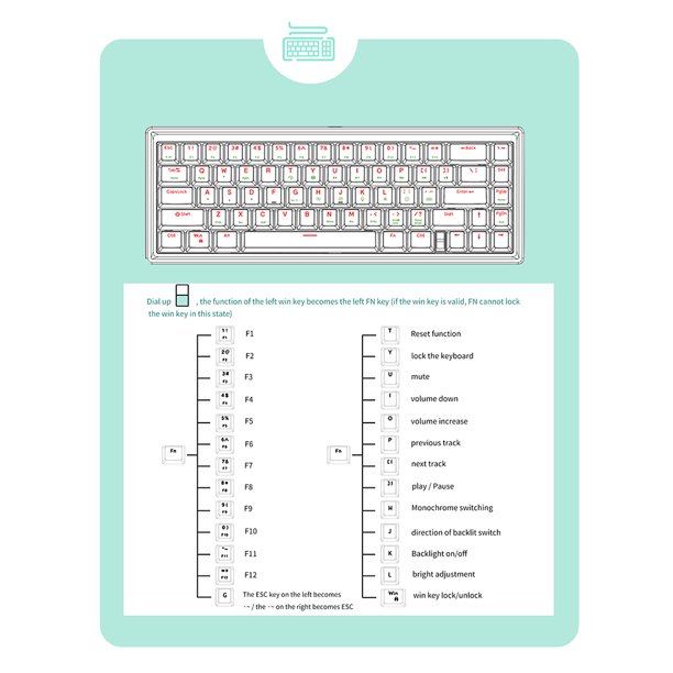 Kit de teclado para juegos DIY NKRO Hot Swap 67 teclas RGB junta retroiluminada para ordenador PC