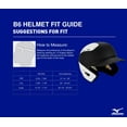 thumbnail image 3 of Mizuno B6 Baseball Batting Helmet, 3 of 4