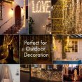 thumbnail image 3 of Cadena de luces solares, luces de jardín (200 LED 8 patrones), cadena de luces solares impermeables para exteriores, luces decorativas impermeables para Navidad, bodas, fiestas, hogar-Dontodent Kuyhfg Sin marca, 3 of 4