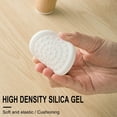 thumbnail image 4 of Agiferg Chair Foot Cover Mute Wear-resistant Stool Non-slip Protective Pad Thickened Table Leg Pad Silicone Table And Chair Foot Pad Sticker, 4 of 9